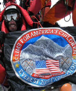 George LaMoureaux Everest Summit Photo 2008