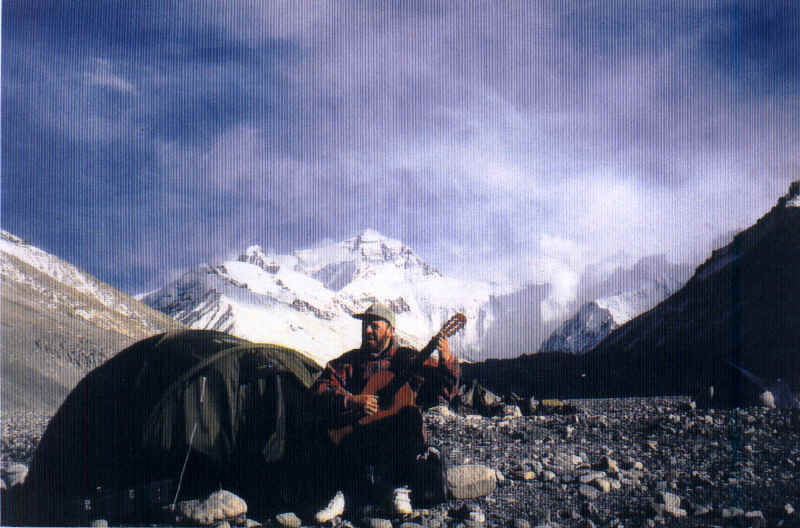 Base Camp blues Mt. Everest North