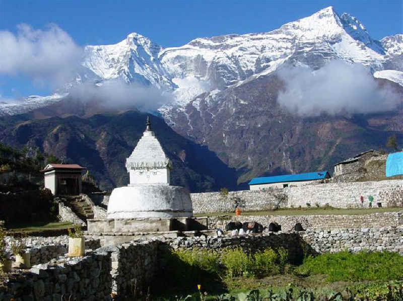 Kwande from Namche Bazaar , Nepal