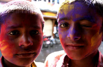 Color Festival faces
