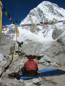 Peak Freak Pumori Puja ceremony